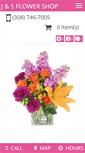 Mobile Screenshot of jsflowershop.com